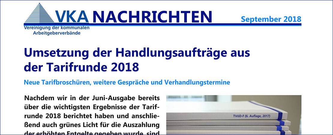 VKA - Vereinigung der kommunalen Arbeitgeberverbände